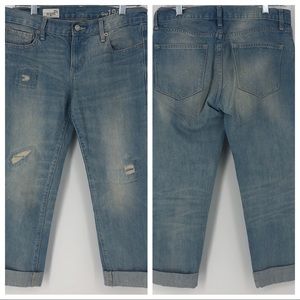 Gap 1969 Sexy Boyfriend Cuffed Jeans